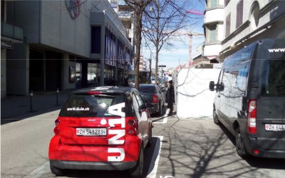 Fussverkehr bei Baustellen: aktuelle Beispiele aus der Stadt Zürich