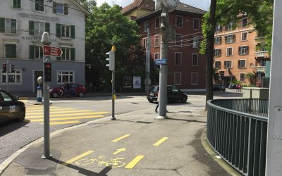 Ein Trottoir? Leider nein: So nicht!